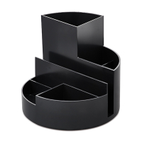 Maul MAULroundbox recycled black desk organiser 4117690.ECO 402431