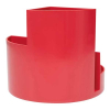 Maul MAULroundbox recycled red desk organiser 402429 - 2
