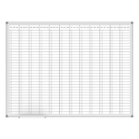 Magentic annual planner 90 x 120cm (1 x 12 months) | Maul 402387