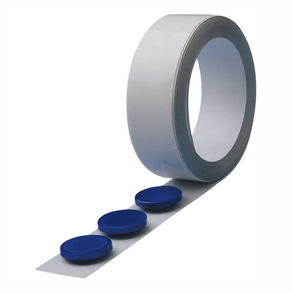 Magnetic wall strip + 3 magnets | 3.5cm x 1m | Maul 402110 - 1