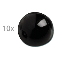 Magnets (Ø30mm ball, black) | Maul | 10-pack 402024