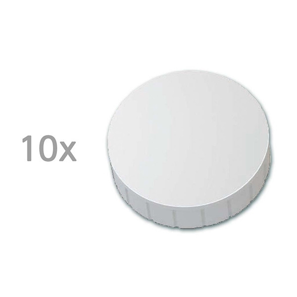 Magnets (38mm, white, extra strong) | Maul | 10-pack 402086 - 1