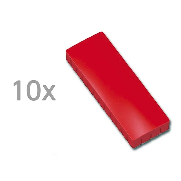 Magnets (54x19mm, red) | Maul | 10-pack 402088 - 1