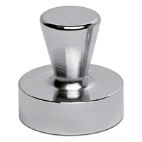 Neodymium cone magnets | light silver | Maul | 2-pack 402183