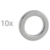 Neodymium ring magnet 12mm | Maul | 10-pack 402178 - 1