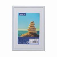 Photo frame | 13 x 18cm | Maul white plastic 424853