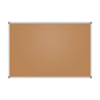 Maul Standard notice board with aluminum frame, 90cm x 60cm 402538