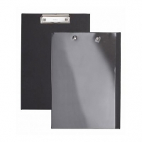 Maul black A4 portrait clipboard with insert cover 2334490 402233