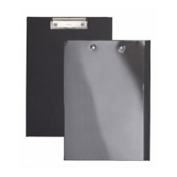 Maul black A4 portrait clipboard with insert cover (5-pack)