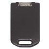 Maul black A4 portrait clipboard with large storage compartment