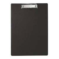 Maul black A4 portrait clipboard with magnets (5-pack)