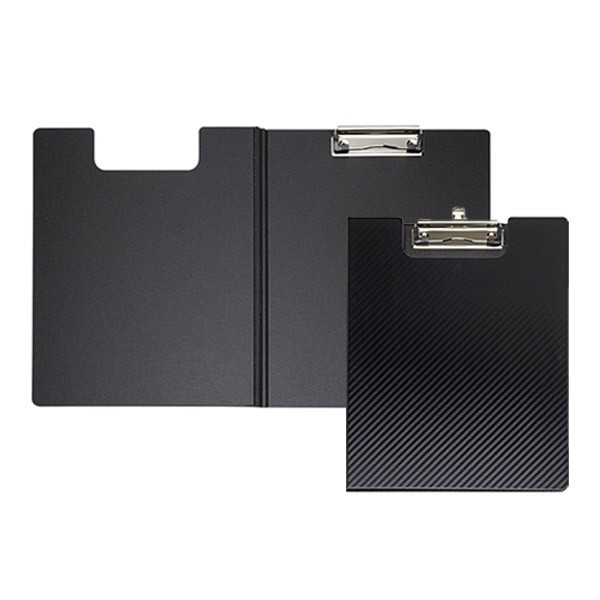 Maul black A4 portrait flexible clipboard with cover 2361190 402151 - 1