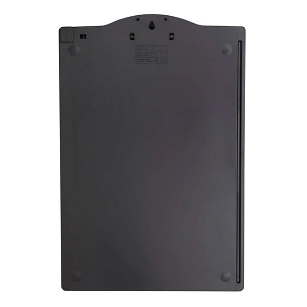 Maul black A4 portrait plastic clipboard with calculator 402317 - 3