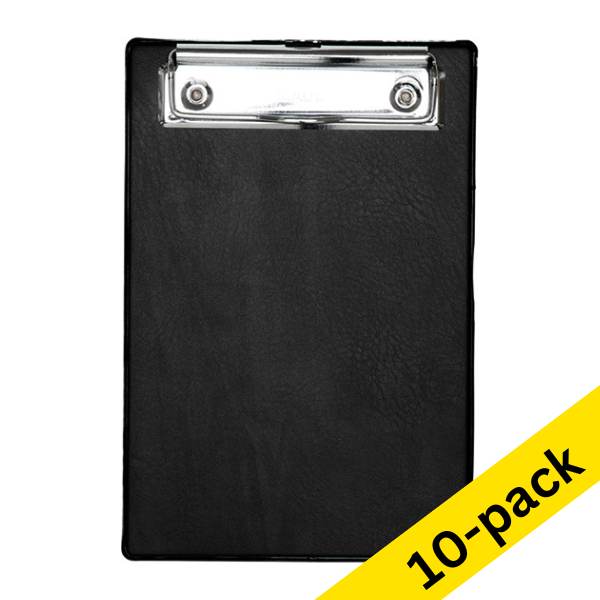 Maul black A6 portrait clipboard (10-pack) 424880 - 1