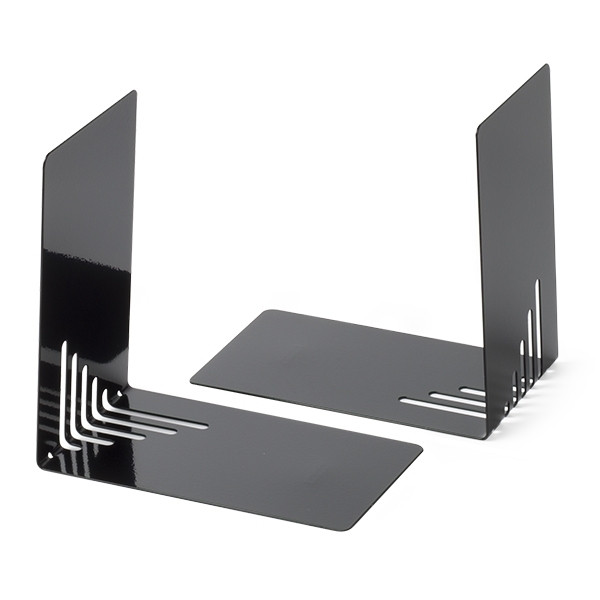 Maul black metal bookends, 14cm x 8.5cm x 14cm (2-pack) 3501090 402187 - 1