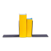 Maul black metal bookends, 14cm x 8.5cm x 14cm (2-pack) 3501090 402187 - 4