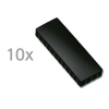 Maul black rectangular magnets, 54mm x 19mm (10-pack) 6165090 402087