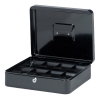 Maul black steel cash box (30cm x 24.5cm x 9cm) 5611490 402011