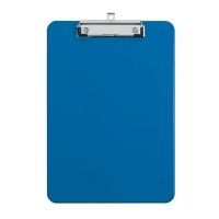 Maul blue A4 portrait plastic clipboard 2340537 402098