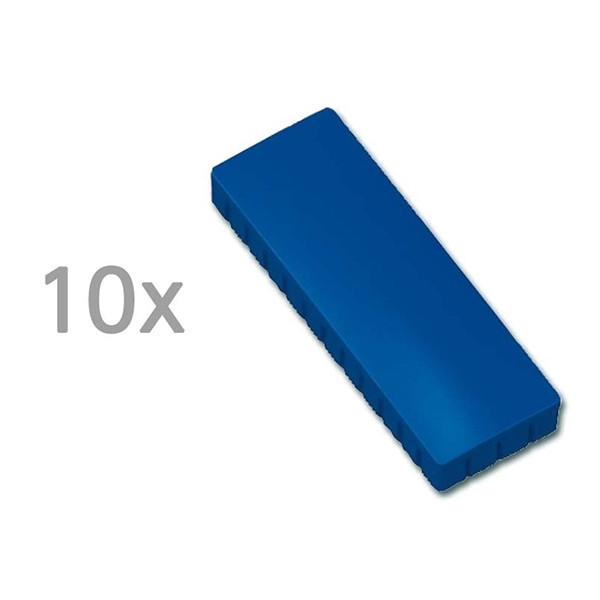Maul blue rectangular magnets, 54mm x 19mm (10-pack) 6165035 402089 - 1