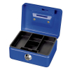 Maul blue steel cash box with coin slot (12.5cm x 9.5cm x 6cm) 5603037 402236