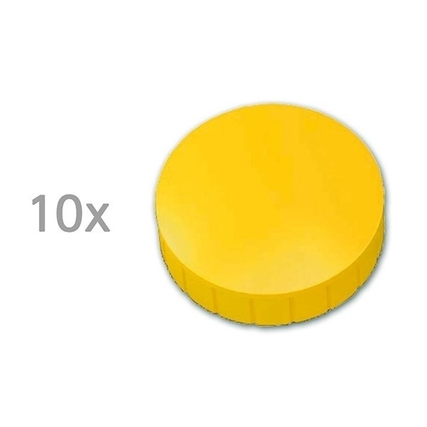 Maul extra strong yellow magnets, 38mm (10-pack) 6163913 402237 - 1
