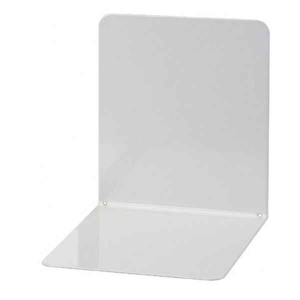 Maul grey metal bookends, 14cm x 12cm x 14cm (2-pack) 402276 - 1