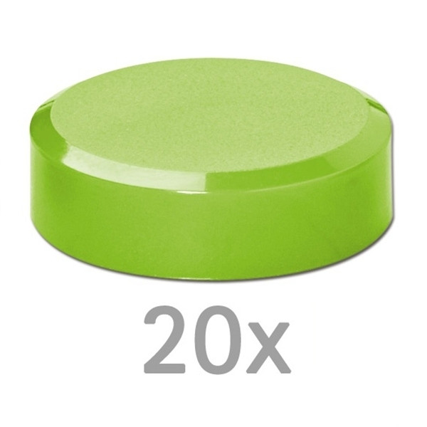 Maul light green magnets, 30mm (20-pack) 6177154 402186 - 1
