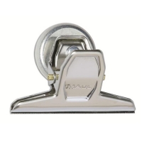 Maul light silver paper clamp with magnet, 75mm (3-pack) 2100896 402229