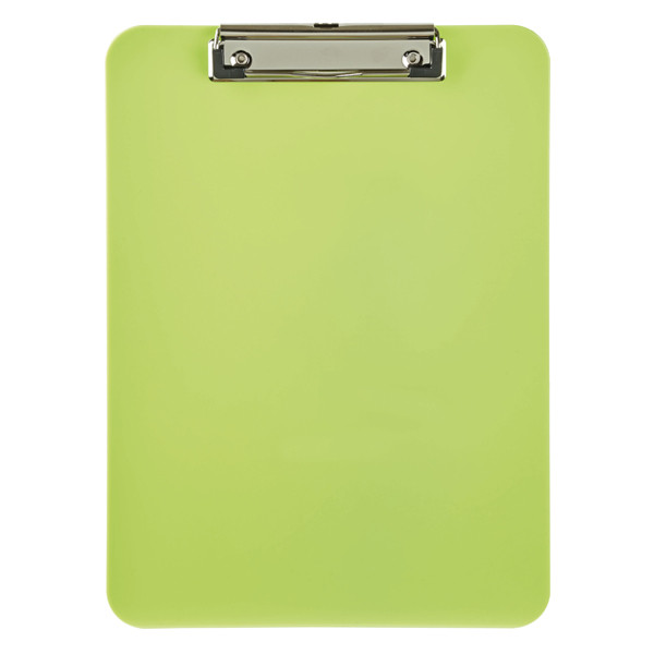 Maul lime A4 portrait plastic clipboard (5-pack)  402446 - 1
