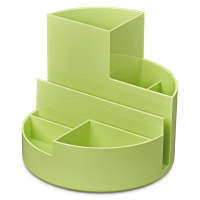 Maul lime roundbox desk organiser 4117652 402337