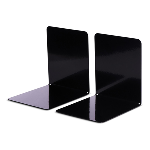 Maul metal magnetic black bookends, 14 x 14 x 12cm (2-pack) 402280 - 2