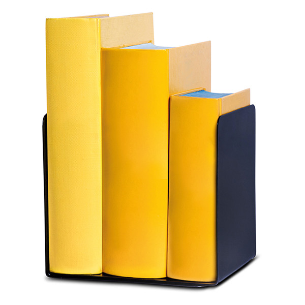 Maul metal magnetic black bookends, 14 x 14 x 12cm (2-pack) 402280 - 5