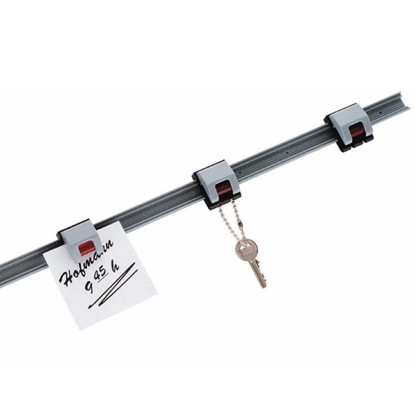 Maul roll clip wall strip includes 4 sliding clips, 1m 6243182 402244 - 1