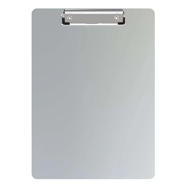 Maul silver A4 portrait clipboard with magnetic strip **Clearance** 402489 - 1
