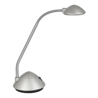 Maul silver MAULarc LED desk lamp 8200495 402373