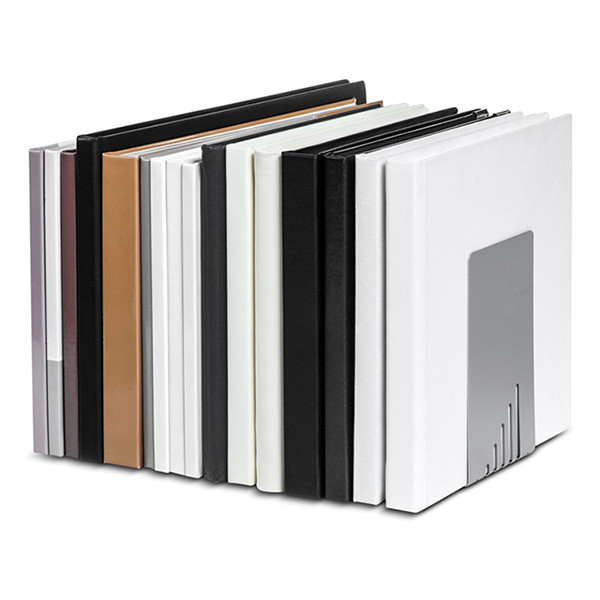 Maul silver metal bookends, 14cm x 8.5cm x 14cm (2-pack) 402189 - 6