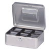 Maul silver steel cash box, 20cm x 17cm x 9cm 402105 - 1