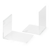 Maul transparent acrylic bookends, 10cm x 10cm x 13cm (2-pack)