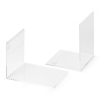 Maul transparent acrylic bookends, 10cm x 10cm x 8cm (2-pack) 3513305 402255 - 1