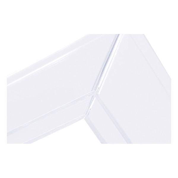 Maul transparent acrylic bookends, 10cm x 10cm x 8cm (2-pack) 3513305 402255 - 2