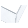 Maul transparent acrylic bookends, 12cm x 12cm x 17.5cm (2-pack) 3513705 402197 - 3