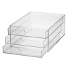 Maul transparent acrylic drawer unit (3 drawers) 402359 - 1