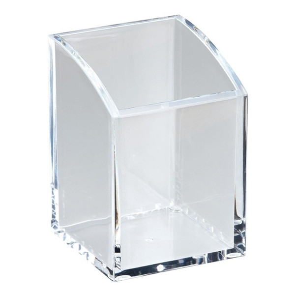 Maul transparent acrylic square pen holder 1955005 402220 - 1