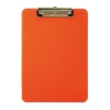 Maul transparent neon orange A4 portrait clipboard