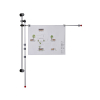 Maul wall presentation system with 2 swivel arms 402297 - 1