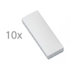 Maul white rectangular magnets, 54mm x 19mm (10-pack) 6165002 402090