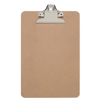 Maul wooden A5 portrait clipboard with large clamp (10-pack)