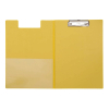 Maul yellow A4 portrait clipboard with cover