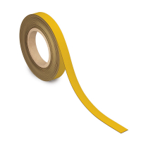 Maul yellow erasable magnetic label tape, 2cm x 10m 6524315 424847